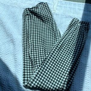Plaid pants
